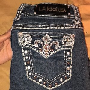 LA Idol Capris Size 5